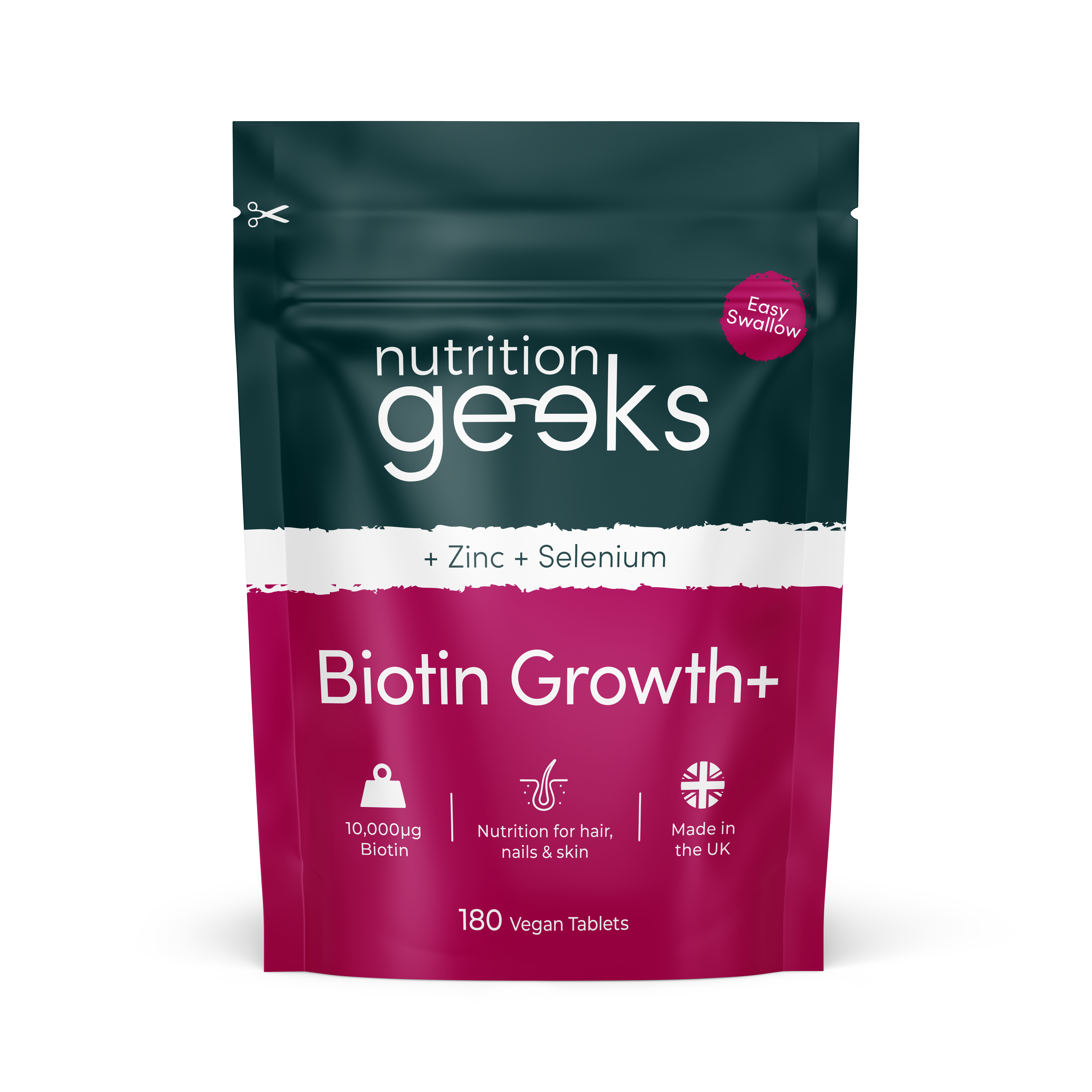 Biotin Growth Nutrition Geeks